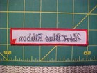 Unused Pabst Blue Ribbon 4 75  Wide X 1  Tall Embroidered Sew On Patch  Pbr  