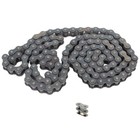  80 Stainless Steel Roller Chain X 10ft Free Connecting Links 1 Connector New