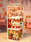 Rolife Diy Miniature House Super Creator Puzzle Led Shop Seirs Child Adult Gift