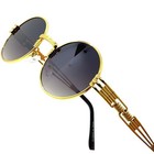 Classy Sunglasses Fashion Retro Women Driving Pilot Shades Black Gradient Uv400
