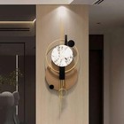 Large Metal Abstract Wall Art For Living Room With Light 16 5  49 2  Modern G   