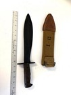 Antique Wwi 1918 Us Model 1917 Plumb St Louis Field Bolo Knife   Ak Co Scabbard
