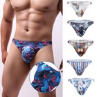 Men Swim Briefs Low Waist Beach Swimsuit Bikini Bathing Suit Trunks Tback Shorts