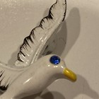 Seagull Vintage White Enamel Figural Bird Pin Gerry