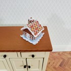 Dollhouse Miniature Gingerbread House Classic Style 1 12 Scale Christmas