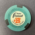 Fremont Las Vegas Nevada  25 Casino Chip 1959 Faro Obsolete Vintage Downtown