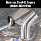  1 Pcs Od 1 75 Inch 45 Degree Mandrel Bend Elbow Ss304 Stainless Steel 1 75 