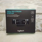 Logitech 1080p Pro Streaming Webcam Black