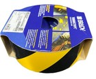 Brady Toughstripe Floor Marking Tape Yellow   Black 2  X 100   104317 B514