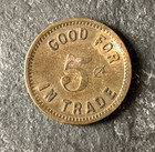 Elks Club 323 Traverse City Michigan Good For 5   In Trade Token