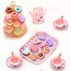 Kids Tea Party Set For Little Girls Food Sweet-treats Princess Tea Time Kitchen