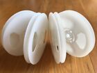Super-8 200 Ft  White Plastic Movie Film Reels - 4-reel Pack Brand New Super 8mm