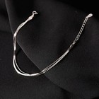 Genuine 925 Sterling Silver Ankle Bracelet Women Anklet Foot Jewelry Chain