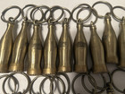 26 - Coca Cola Brass Keychains Corinth Ms Classic 10k Run Coke