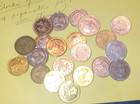 Lot Of 21 Vintage Tokens