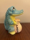 Vintage Florida Alligator Souvenir Coin Bank