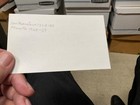 David Big Daddy Lattin  Texas Western 1966 Ncaa Bball Champs  Signed Index Card