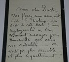 Gustave Droz Autographed Letter Signed  your Flowers Arrive  4 Pages 1880