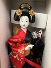 Vintage 1960   s-1970   s Japanese Geisha Doll Figure With Original Box