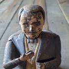 Circa 1873 Tammany Cast Iron Coin Bank