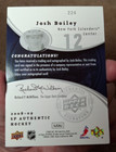 Blank Auto  2008-09 Sp Authentic Hockey Future Watch Josh Bailey Card  999   224