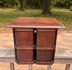  Vintage Singer Treadle Sewing Machine Cabinet  Wood Drawers  Frames