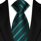 Men s 8cm Necktie Striped Floral Jacquard Woven Tie Wedding Business Party