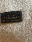 Loro Piana 100  Cashmere Grey Unisex Scarf Made In Italy 