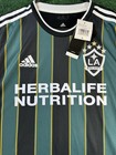 Men s Adidas La Galaxy 21 22 Away Authentic Soccer Jersey Gi6429 Size Large