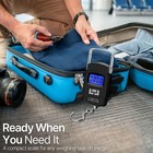 Digital Hanging Scale 110lb 50kg Portable Luggage Fish Scale Lcd Hook