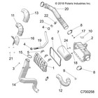 Polaris Air Box Plug  Mudder  Genuine Oem Part 5455058  Qty 1