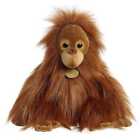Aurora - Medium Orange Miyoni - 11  Baby Orangutan - Adorable Stuffed Animal