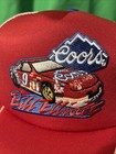 Vintage   Bill Elliott   San Sun   Hat Nascar  3 Stripe Coors Racing Trucker Cap