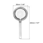 Cocktail Strainer  1pcs Stainless Steel Bar Strainer For Drinks  silver  200mm 