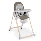 Adjustable Folding Baby High Chair 3 Stage Reclining Newborn Toddler Seat Wheels