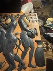 European Style Wall Sculpture Handcrafted For Toscano Design Satyrs Wine Harvest