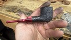 Custom Made Poker Pipe estate Pipe billiard Pipe brian Doran  Briar Pipe