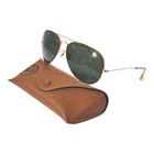 Vintage 70s 80s B l Ray-ban Aviator Gold Usa 62  14 Nos