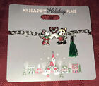 Disney Parks Mickey   Minnie Mouse Christmas Holiday Bracelet My Happy Holiday 