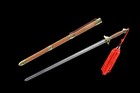 Chinese Kungfu Tai Ji Jian          Stainless Steel Wushu Practice Soft Tai Chi Sword