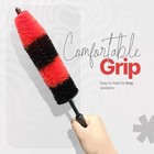 Crystal Clean 17-inch Wheel Brush  Soft Bristles  Long-reach Design Medium