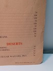 30 s Vintage Menu Airport Diner Roosevelt Field Long Island Ny Jrr28