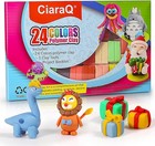 24 Colors Small Block Polymer Clay Starter Kit  Oven Bake Clay  Diy Molding C   