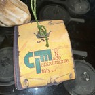 Capodiamonte Purple Roses Italy 5    Tall 8    Wide Vintage Never Unboxed  