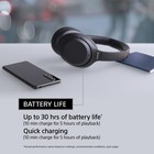 Sony - Wh-1000xm4 Wireless Noise-cancelling Over-the-ear Headphones - Black