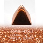 100  Solid Copper Pyramid  1 25in Giza Shape For Meditation Reiki Chakra Balance