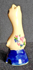 Alpine Pottery Roseville Ohio Pie Bird Purple Grape Cluster 4 5  Marked Ap 99