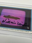 William Daniels Signed Knight Rider Donruss Card Kitt Psa Slab Autograph Auto