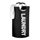 90l Large Laundry Basket waterproof Dirty Clothes Hamper For Laundry Collapsible