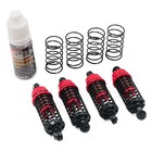 New Yeah Racing Dbb-1055rd Qutus Slider 55mm Damper Shock Set 1 10 Drift Car Red